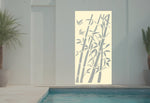 Warm Canola Cream Bamboo Breeze panel, blending harmoniously with natural outdoor environments