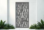 Matrix panel in Berry Grey Gloss, offering a chic, modern aesthetic with sleek geometric details.